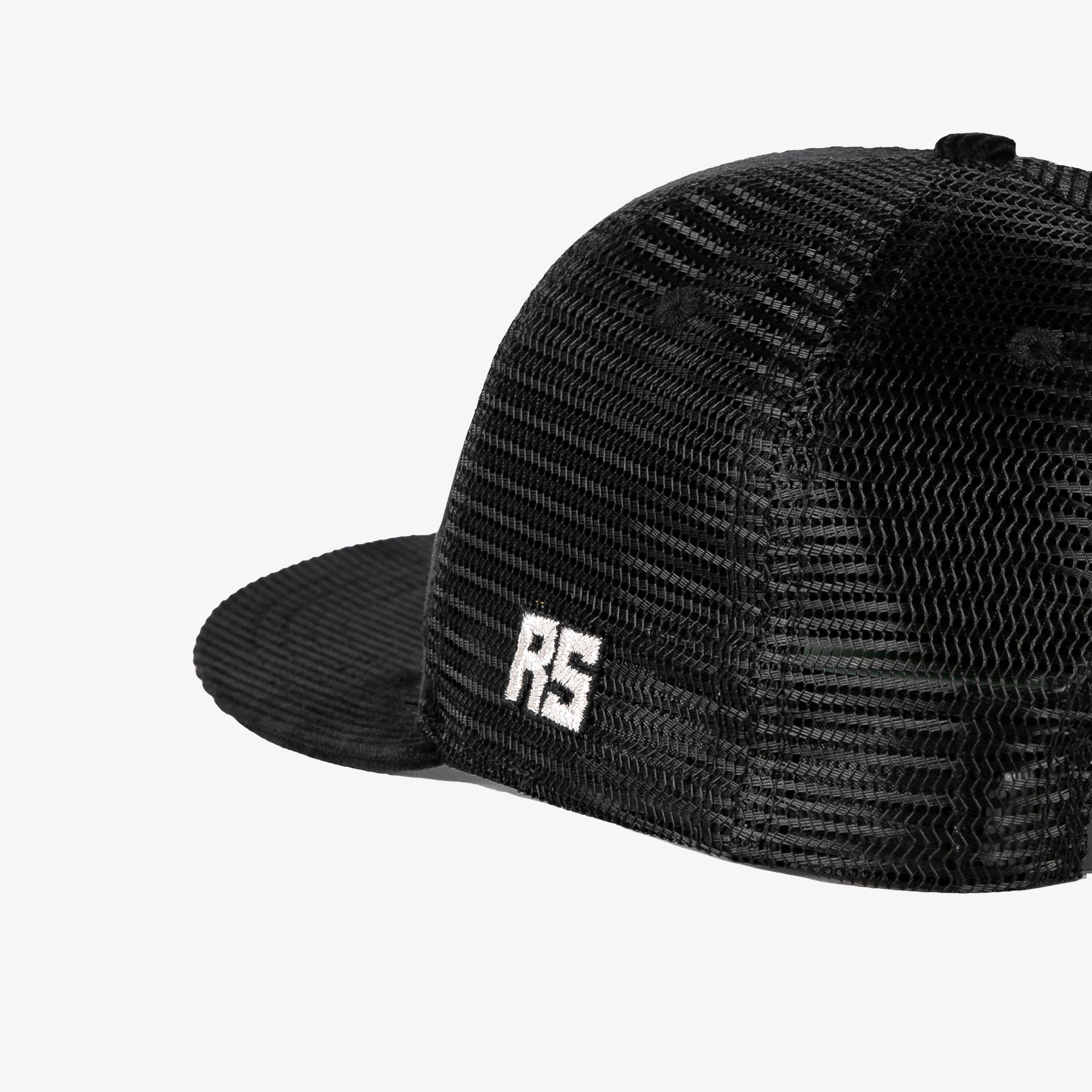 RS 'SAFETY FIRST' PATCH CORDUROY TRUCKER HAT