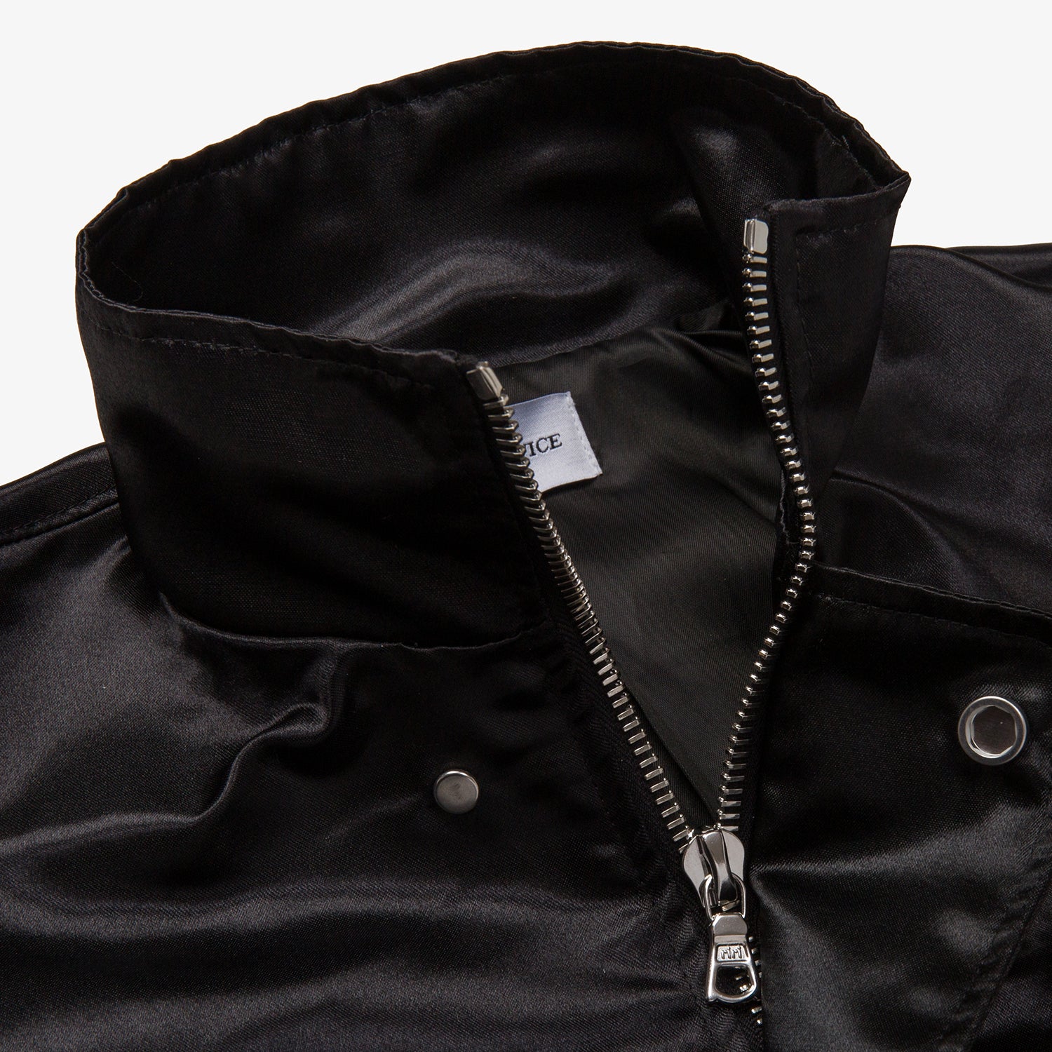 RS CREW CHIEF JACKET SATIN BLACK (ONE OF ONE VINTAGE PATCH)