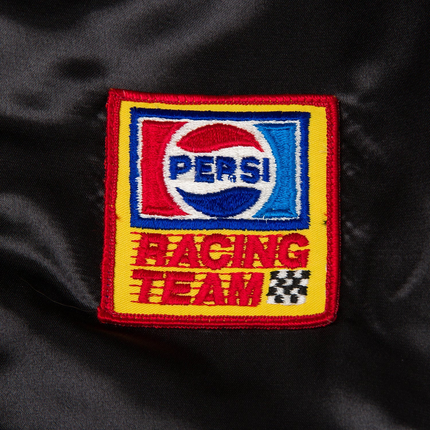 RS CREW CHIEF JACKET SATIN BLACK (ONE OF ONE VINTAGE PATCH)