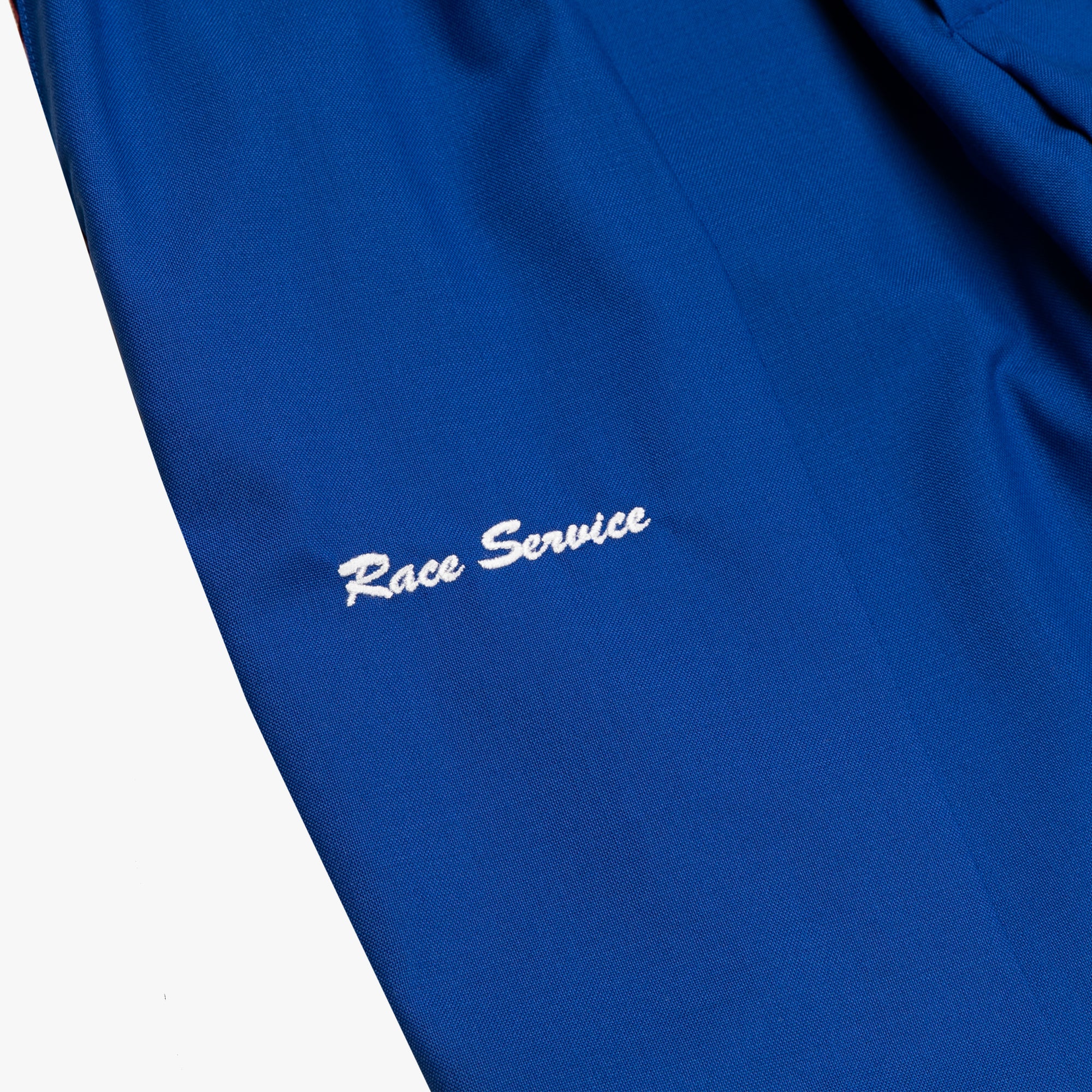 DOUBLE PLEATED TROUSER - BLUE