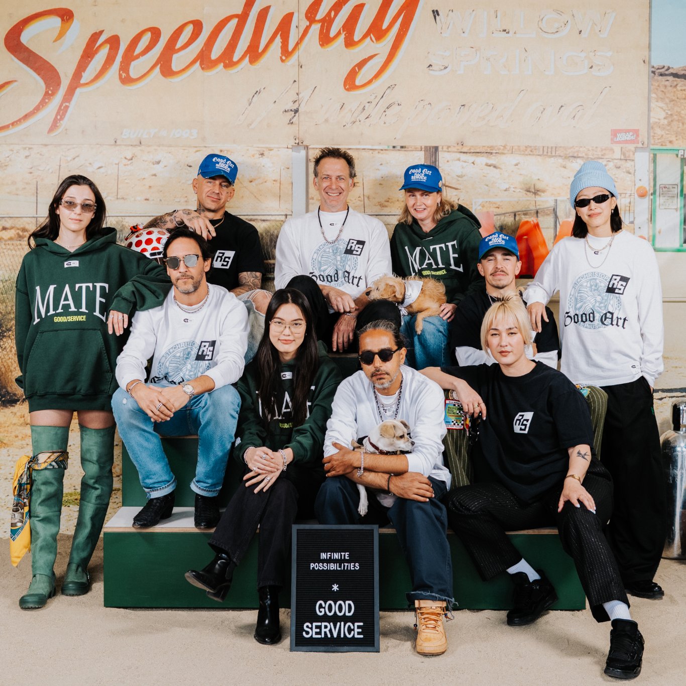 RACE SERVICE x GOOD ART