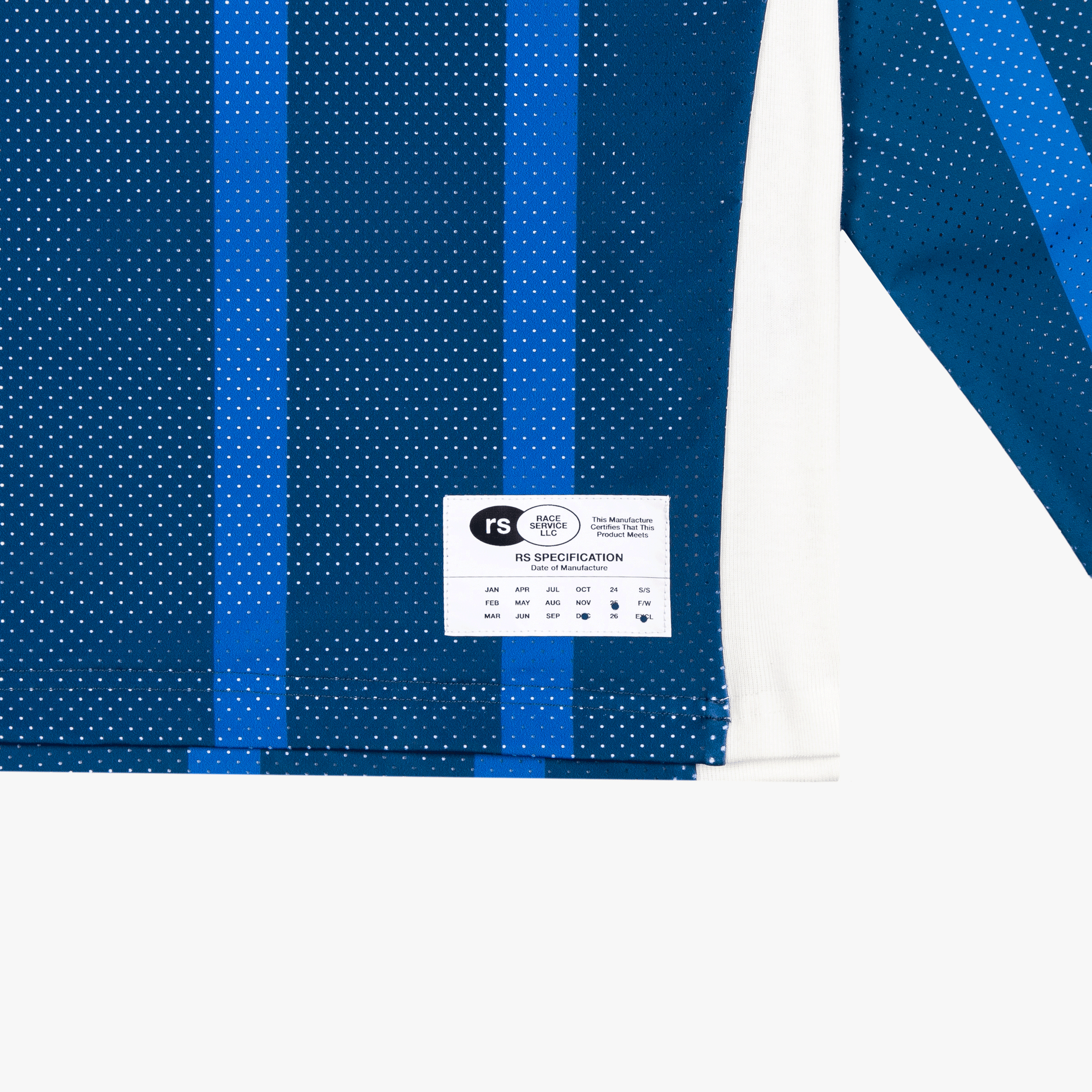 Race Service x Michelin 'Service de Course' Double Mesh Jersey, Royal Blue