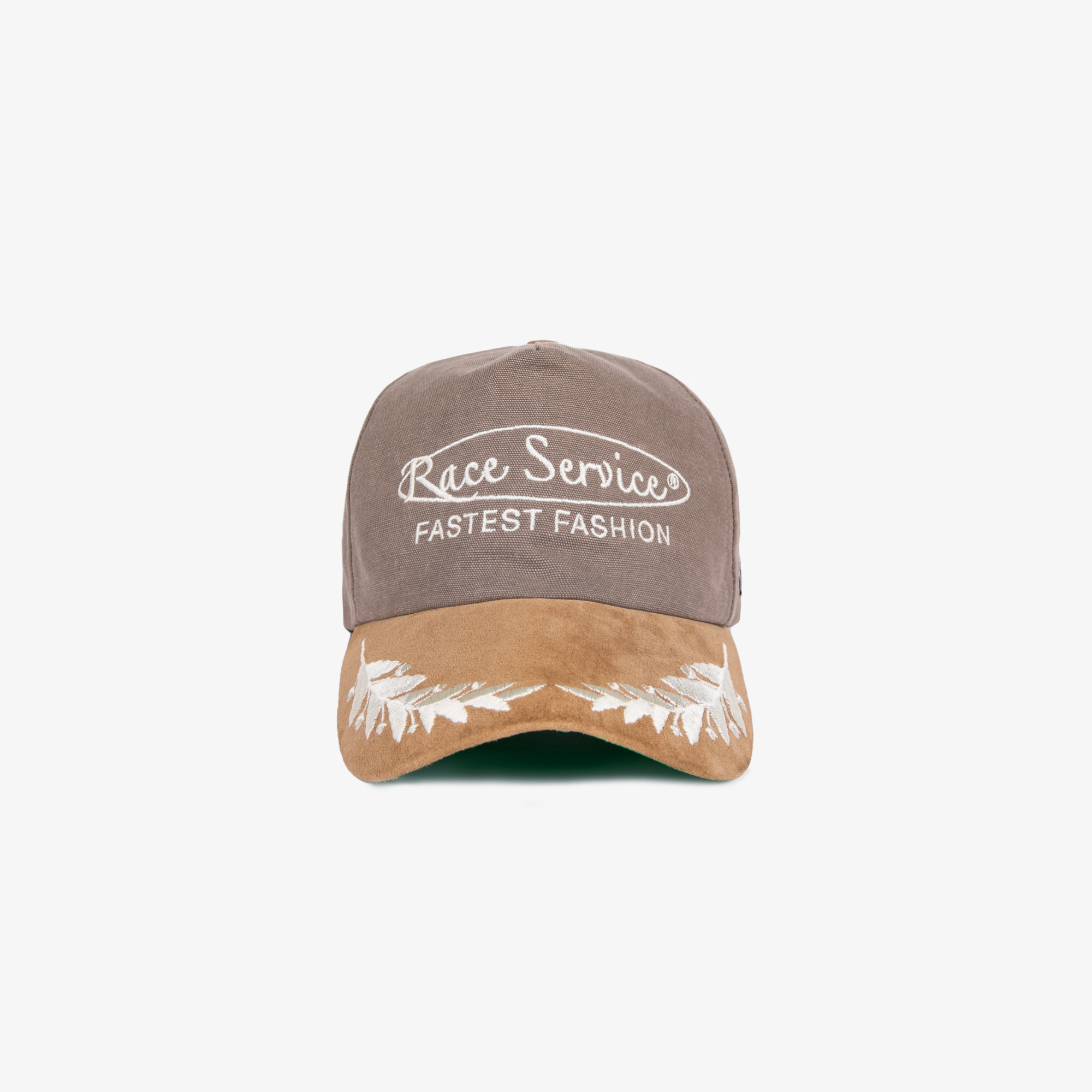 Race Service 'Fastest Fashion' Specator Hat, Tan Suede