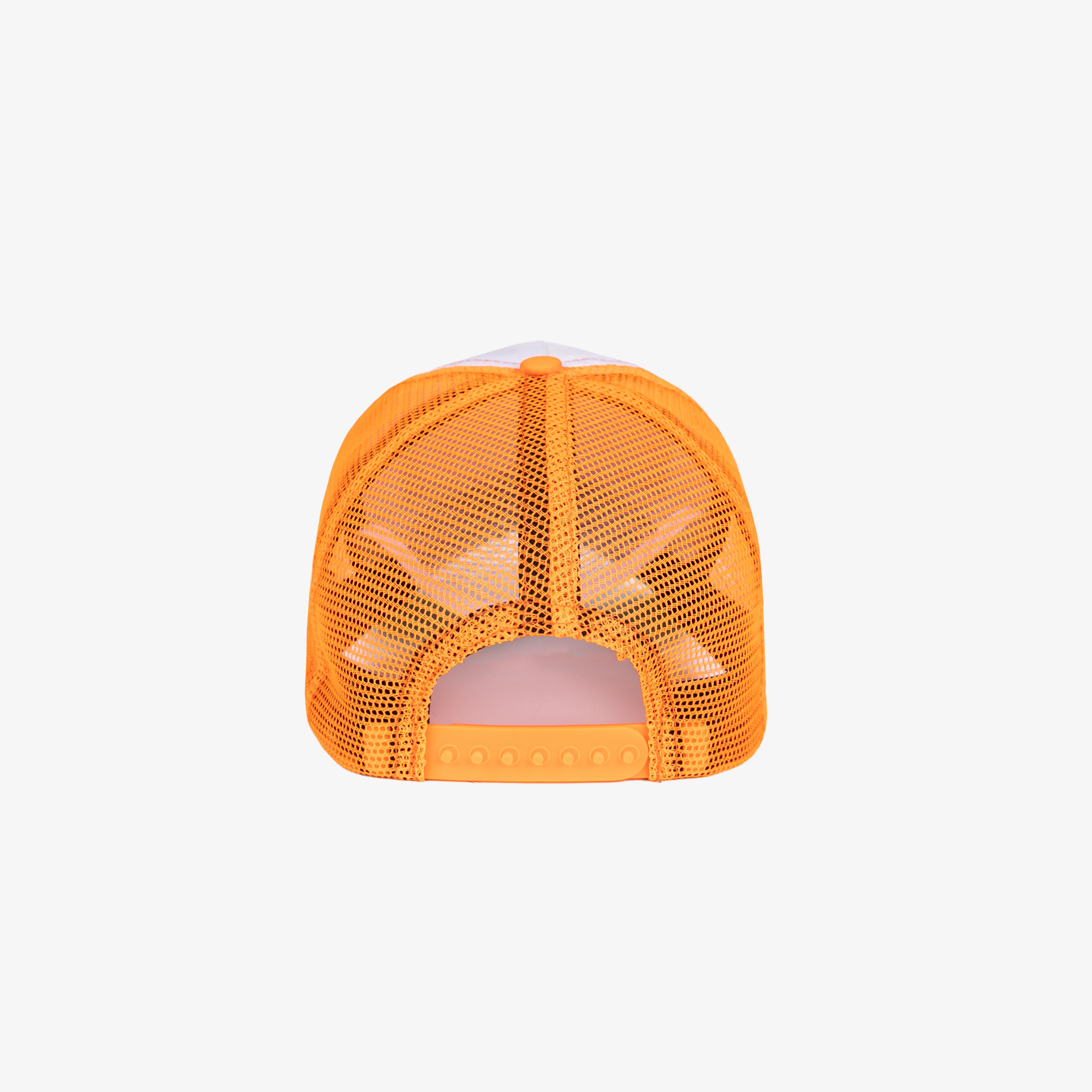 Race Service X South Florida Motorsports Spectator Trucker Hat, Safety Orange