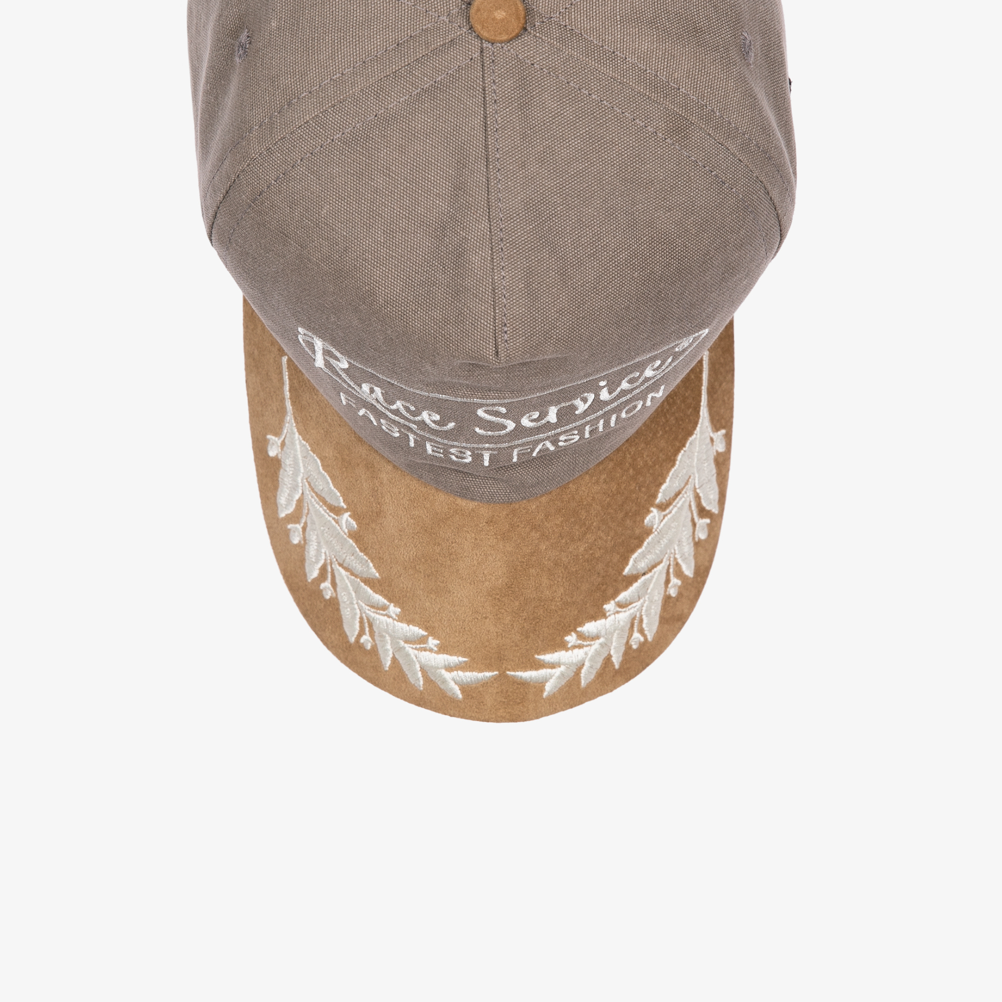Race Service 'Fastest Fashion' Specator Hat, Tan Suede
