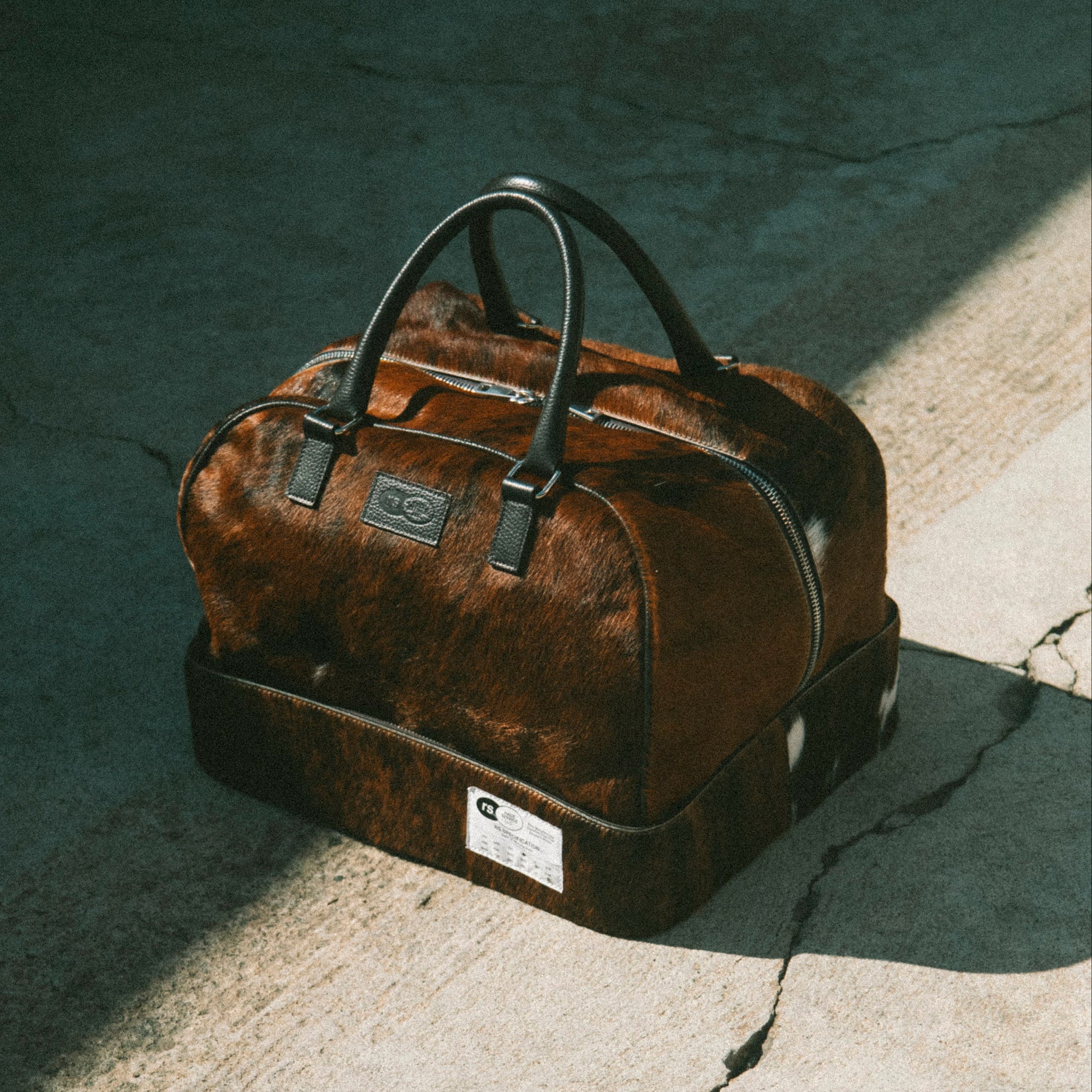 Race Service Signature Cowhide Helmet Bag