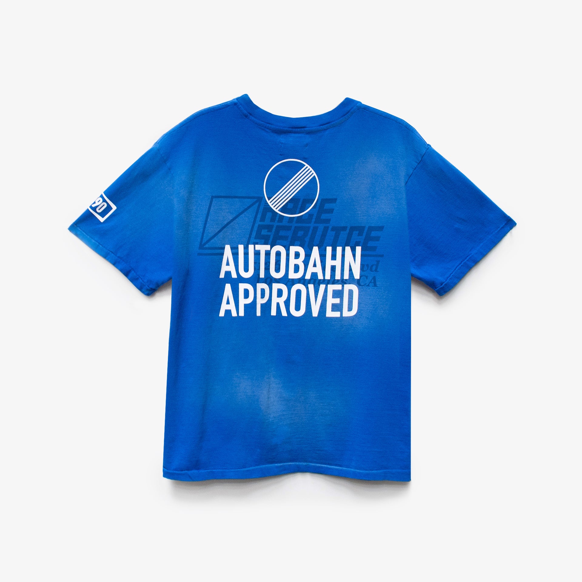 RS x AMG 'Autobahn Approved' T-Shirt, Blue
