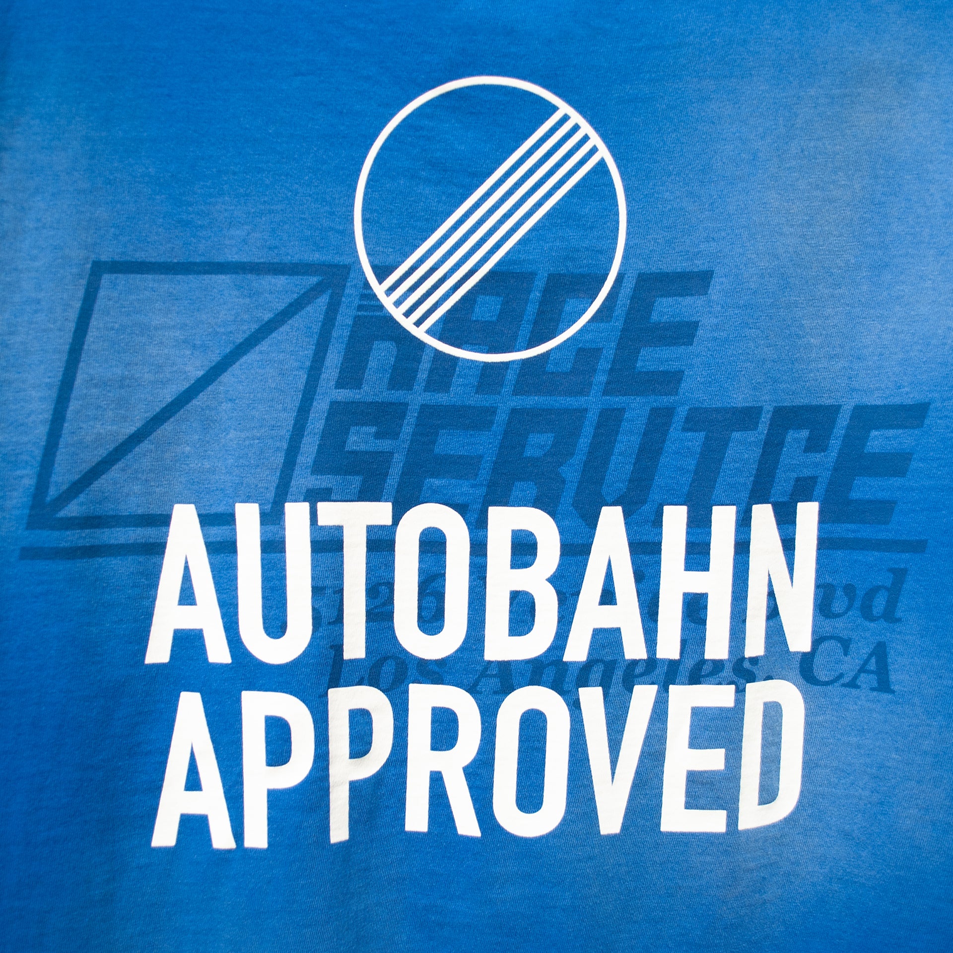 RS x AMG 'Autobahn Approved' T-Shirt, Blue