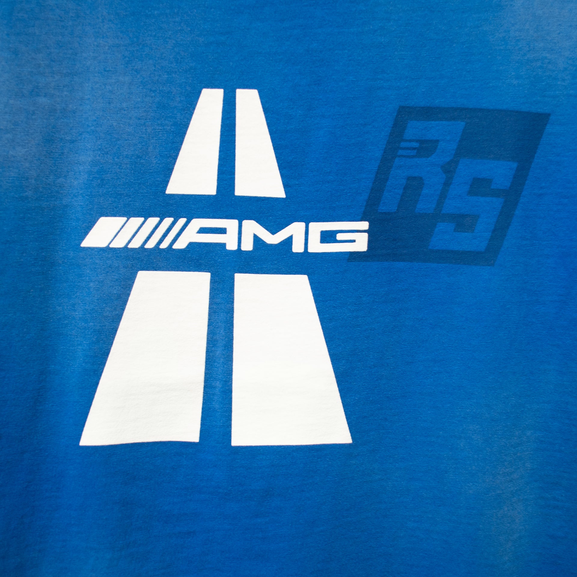RS x AMG 'Autobahn Approved' T-Shirt, Blue