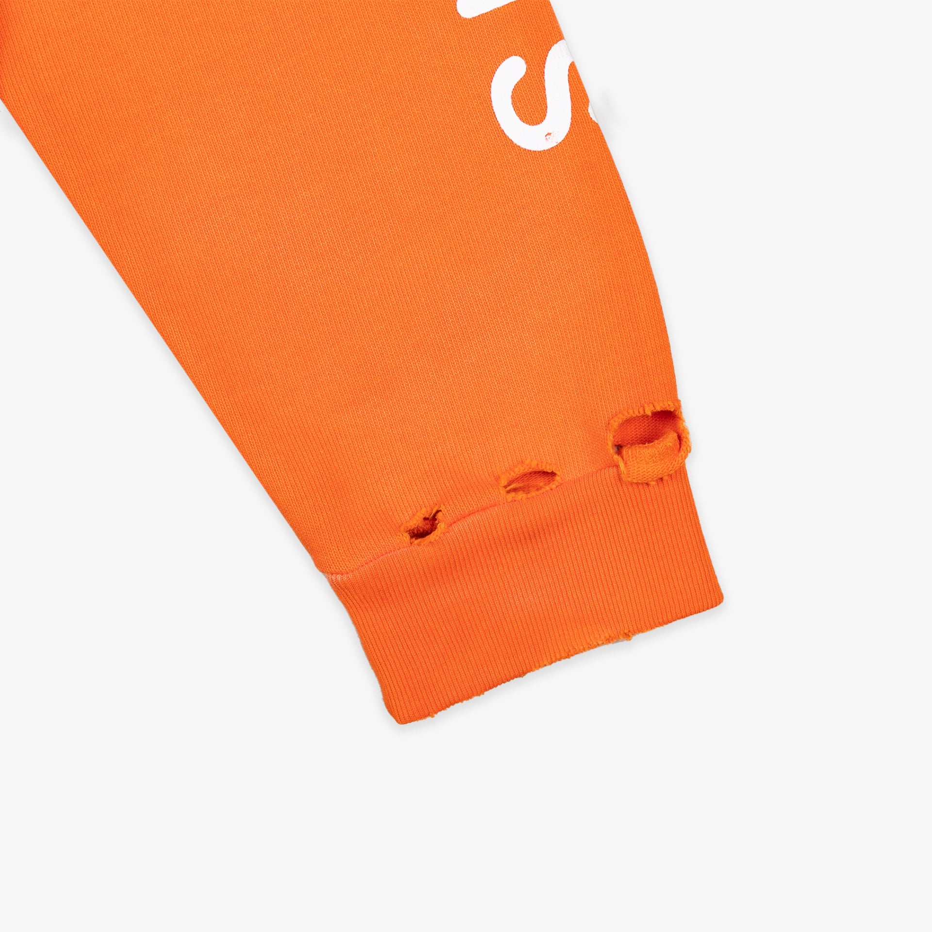 Race Service X South Florida Motorsports Heaveyweight Long Sleeve Tee, Safety Orange