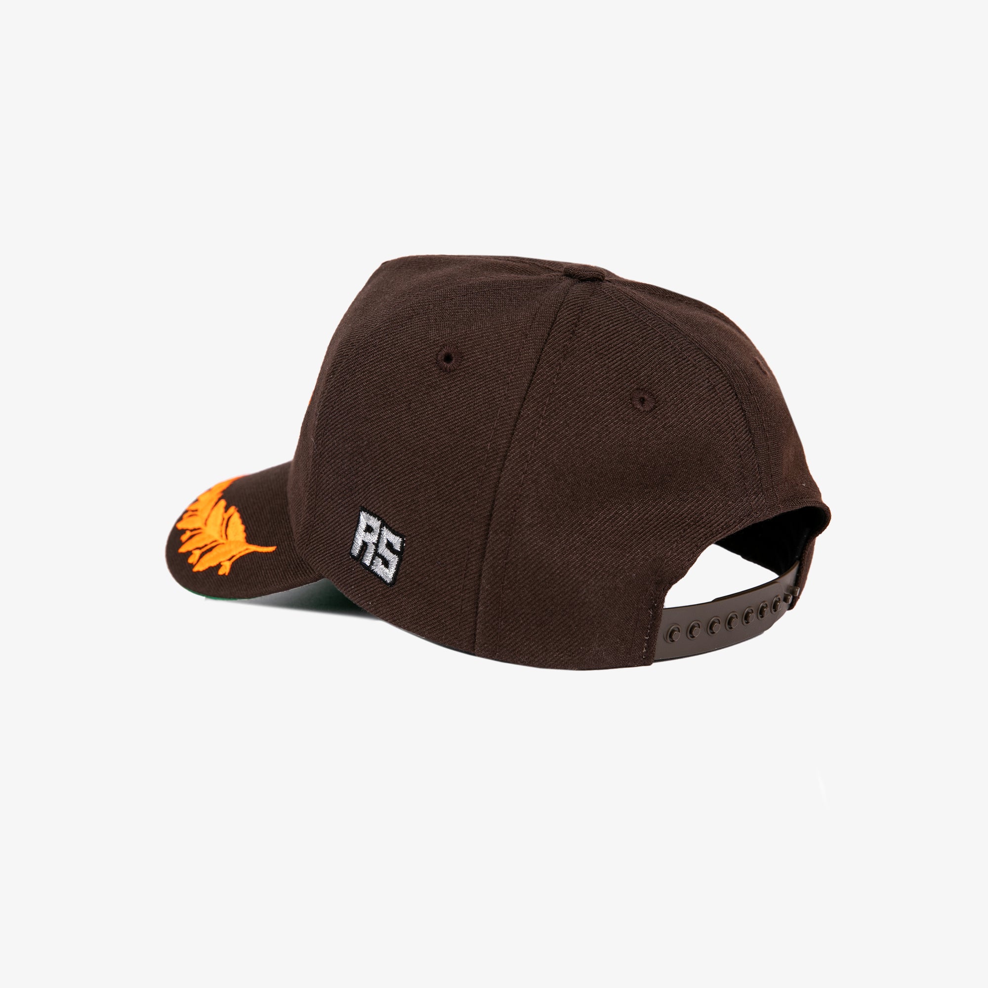 Race Service 'Fastest Fashion' Spectator Hat, Brown & Orange