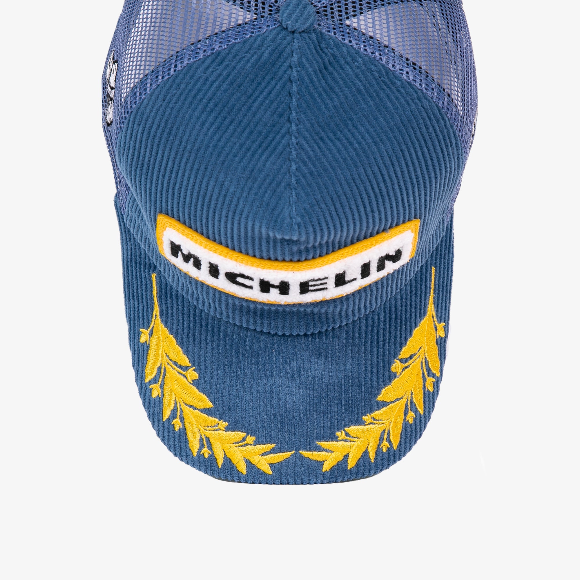 Race Service x Michelin Spectator Hat, Corduroy Blue