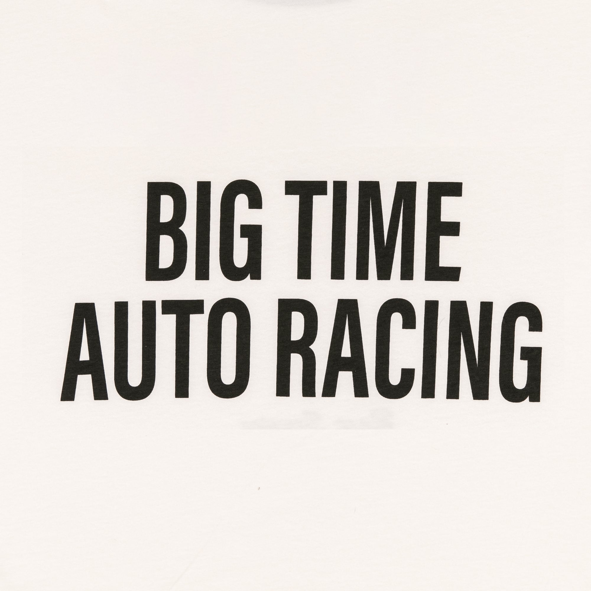 'Big Time Auto Racing' Cropped Tee
