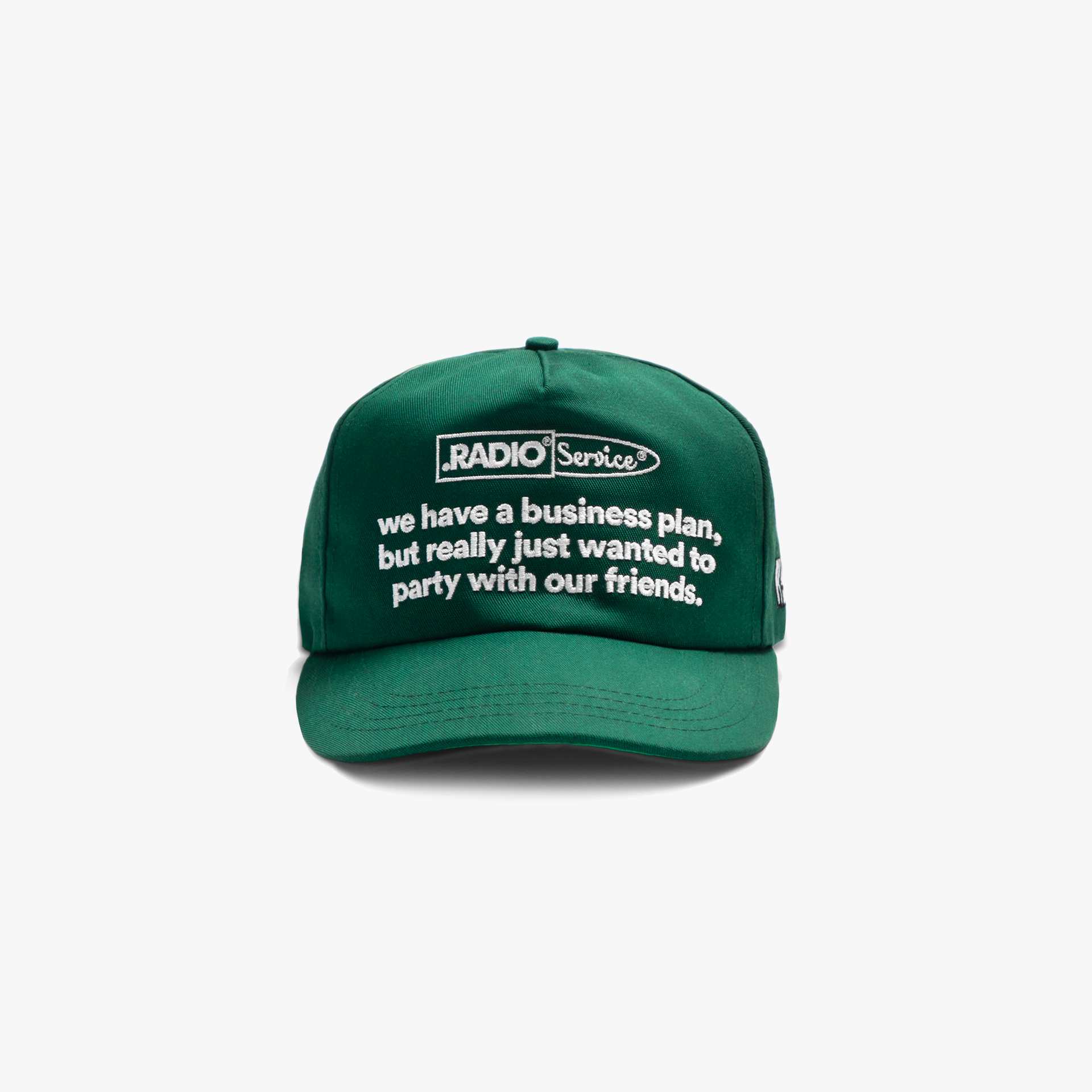 AM.RADIO x Race Service '.RADIO Service' Spectator Hat, Green