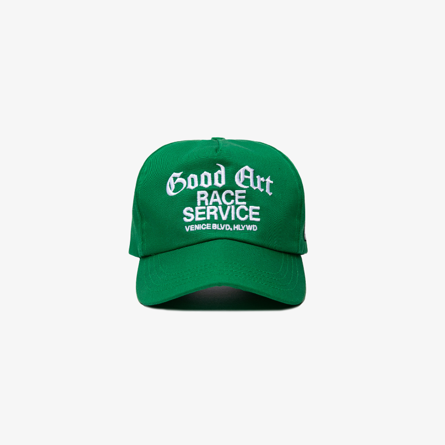 Race Service x Good Art x Up There Spectator Hat, Green