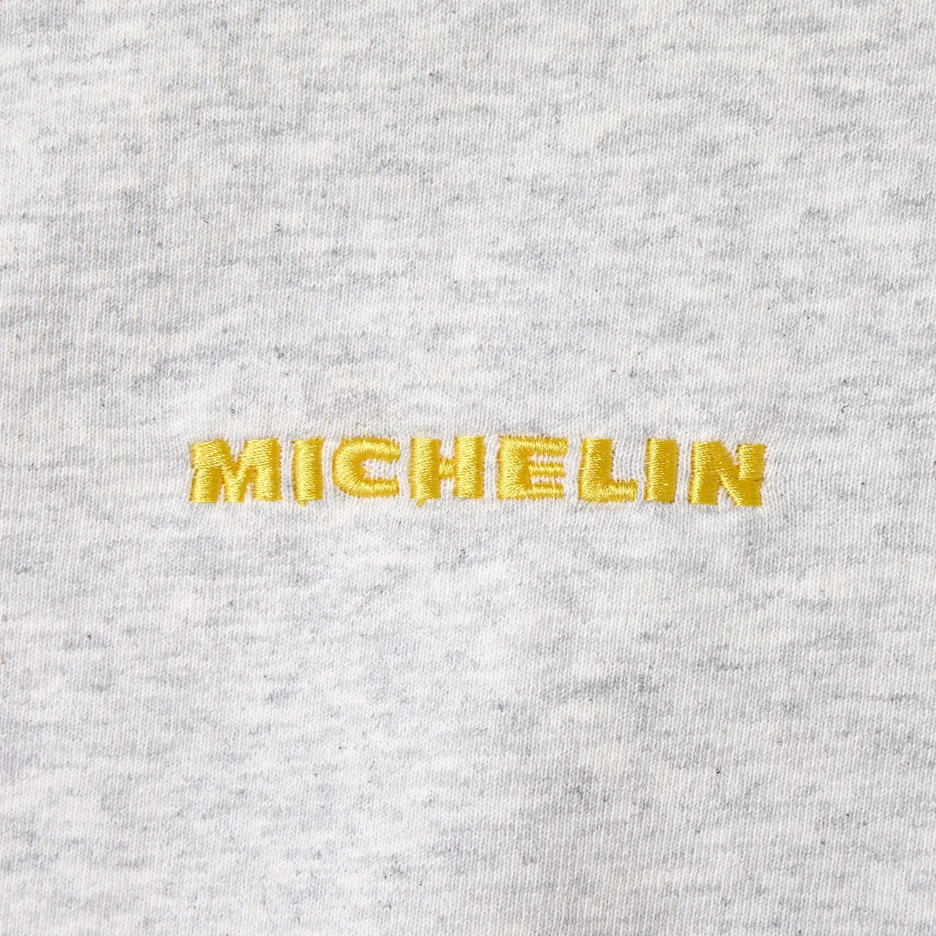 Race Service x Michelin 'I'd Rather Be Racing' Crewneck, Heather Grey