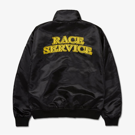 RS CREW CHIEF JACKET SATIN BLACK (ONE OF ONE VINTAGE PATCH)