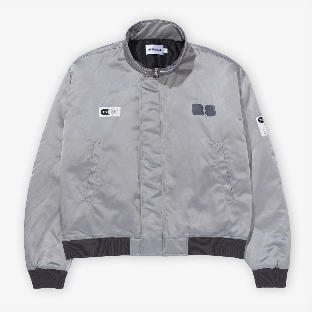 ABSTRACT PUFFER CREW CHIEF JACKET