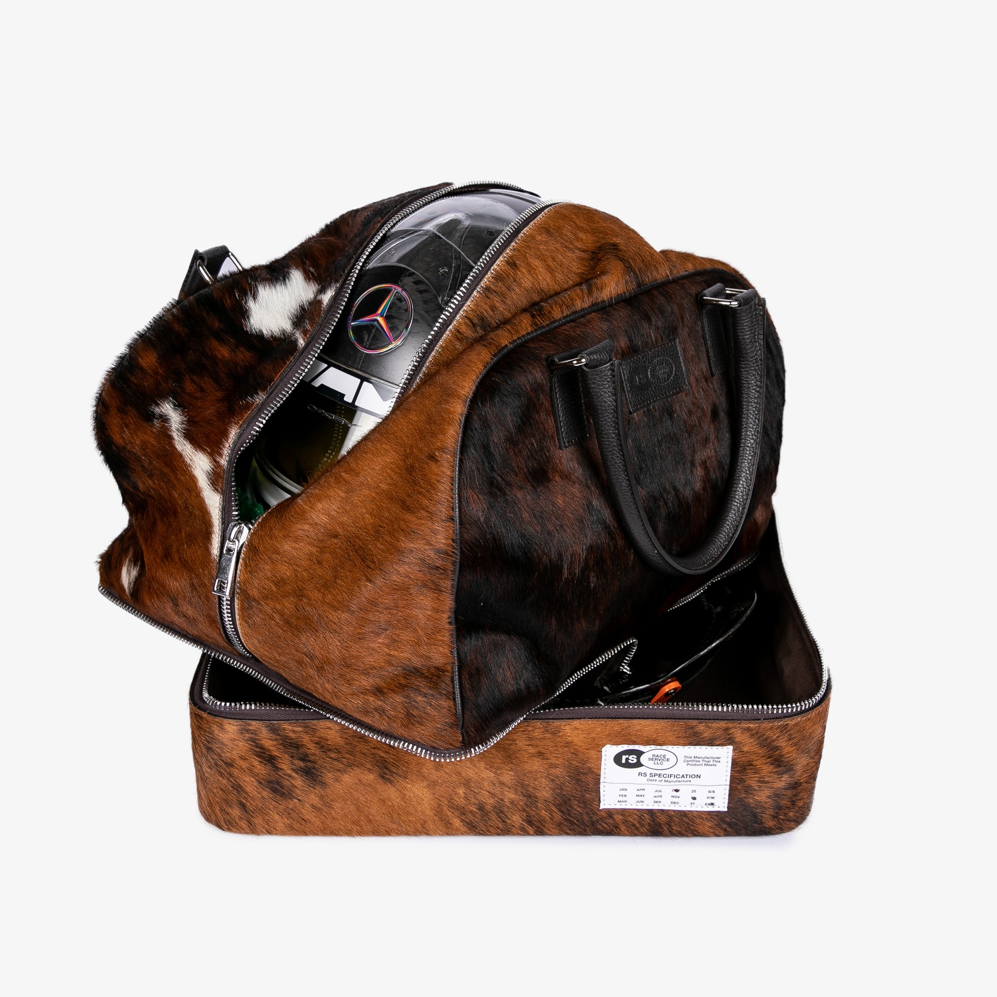 Race Service Signature Cowhide Helmet Bag