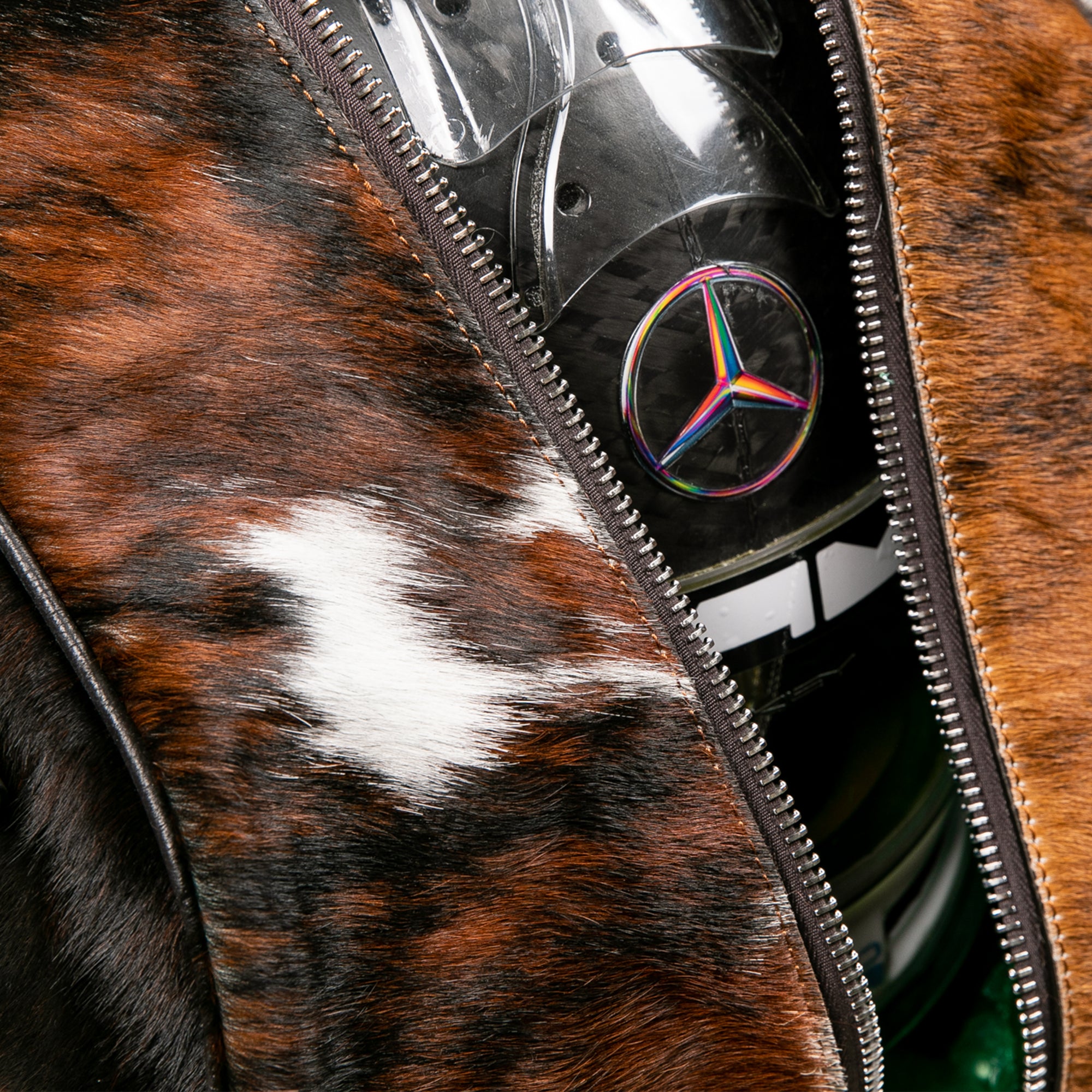 Race Service Signature Cowhide Helmet Bag