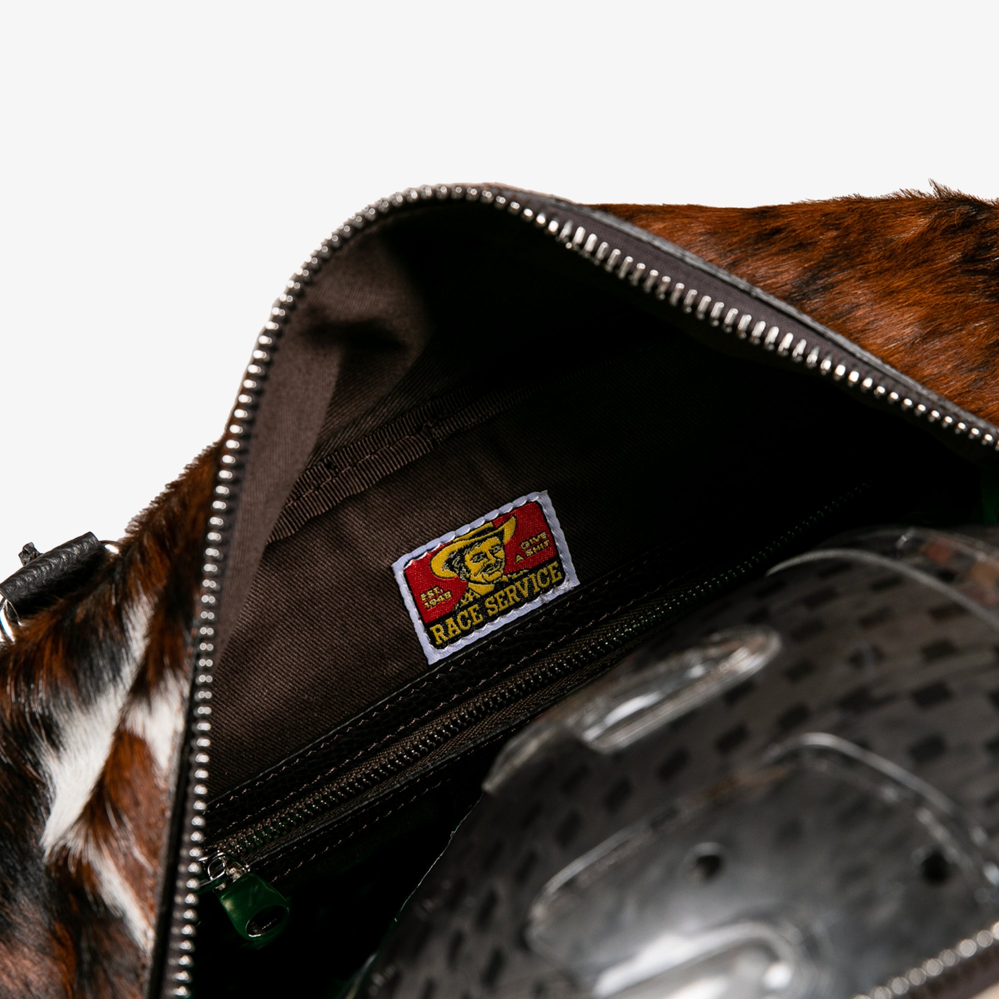 Race Service Signature Cowhide Helmet Bag