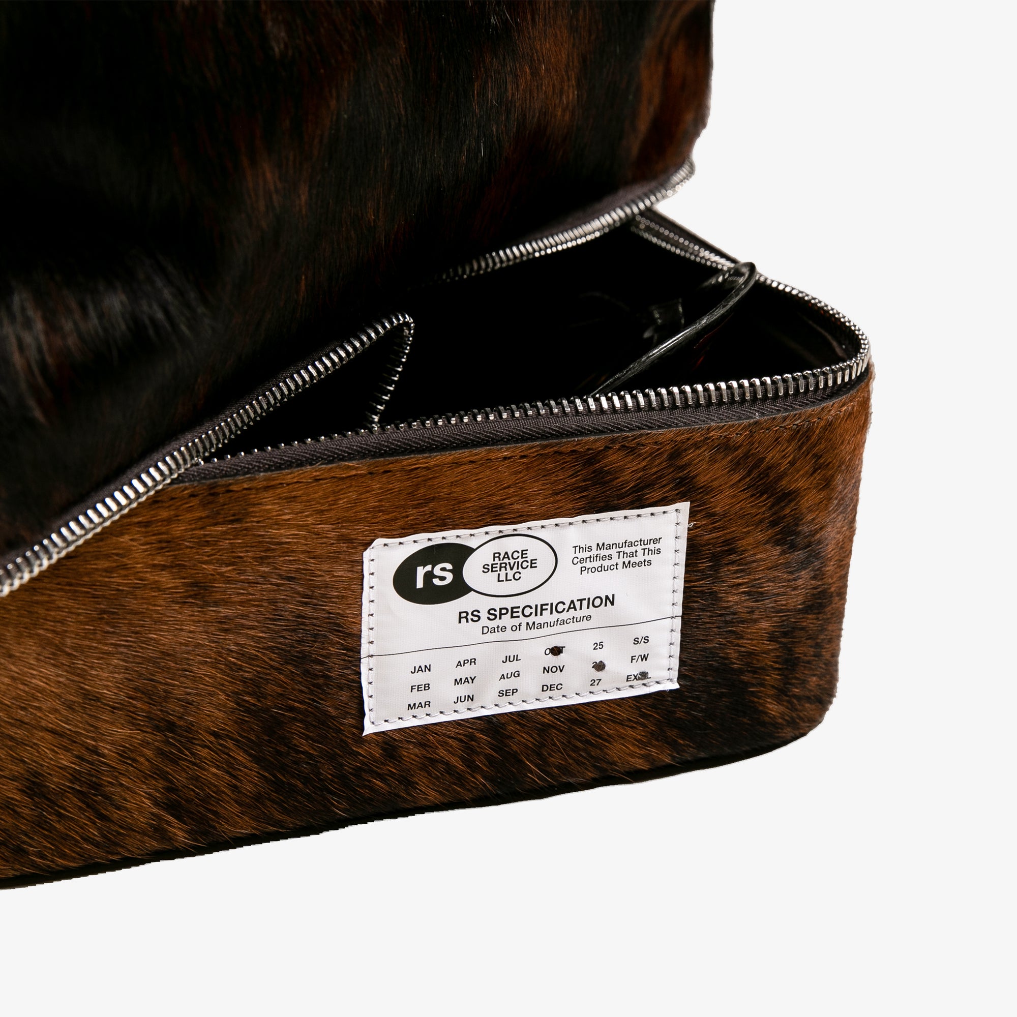 Race Service Signature Cowhide Helmet Bag