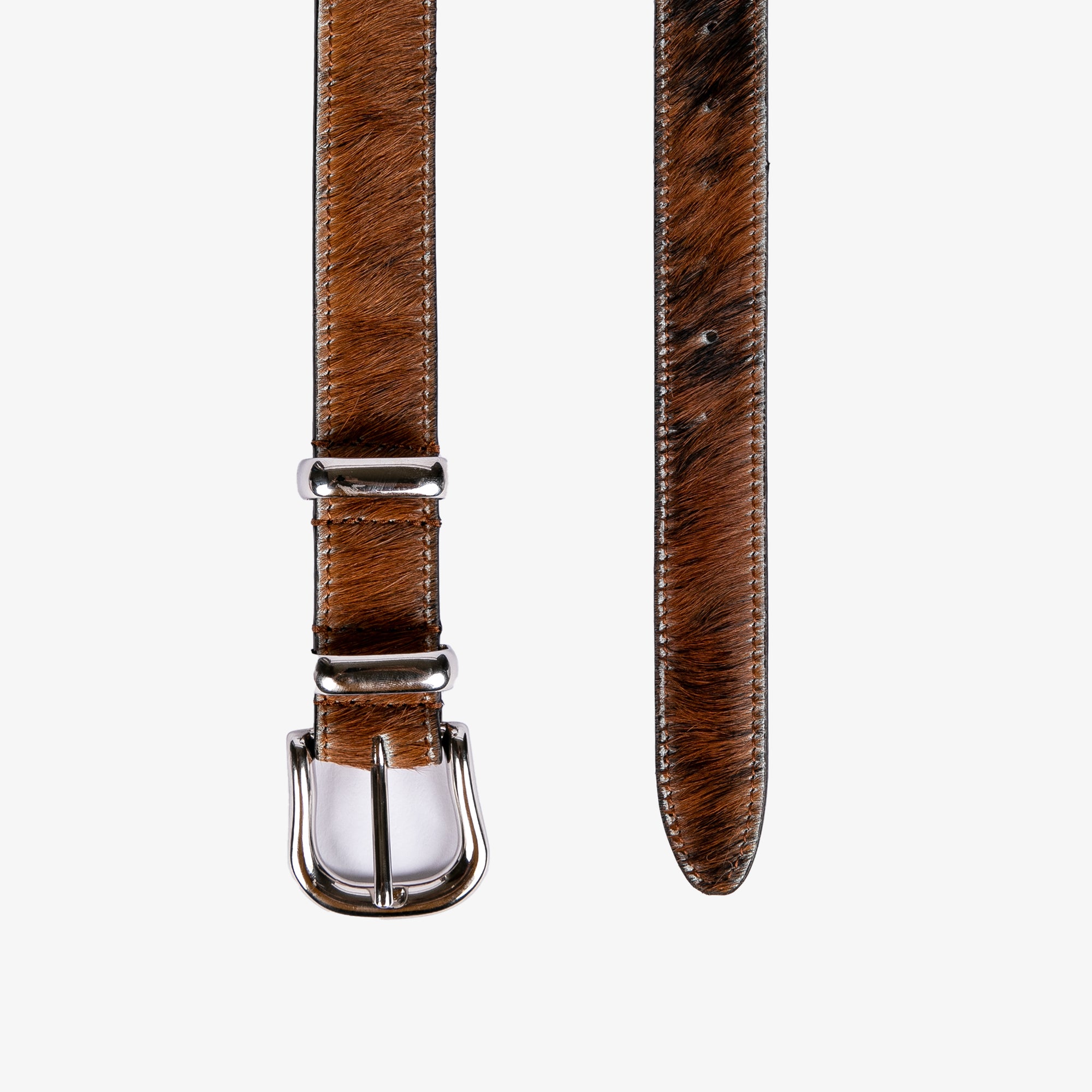 Race Service Signature Cow Hide Belt