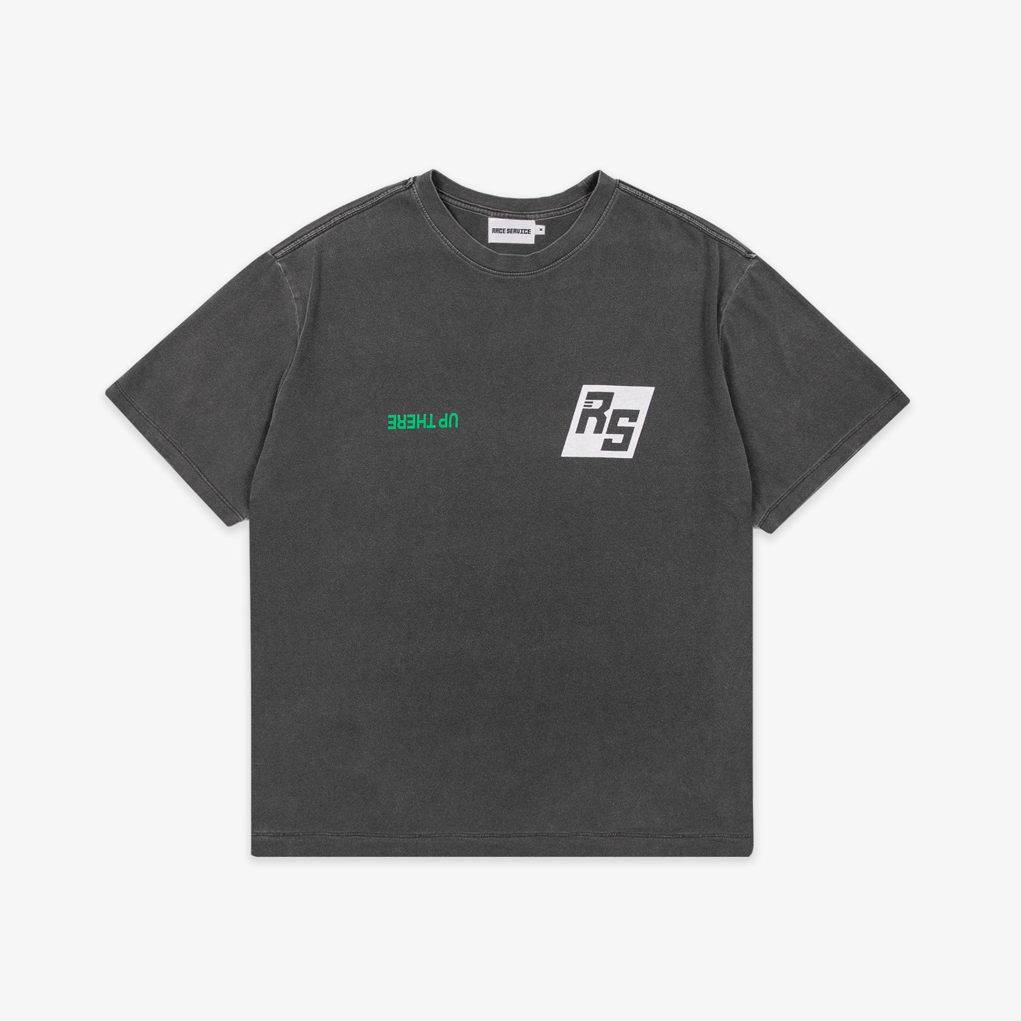 Race Service x Good Art x Up There Classic Shop T-Shirt, Vintage black
