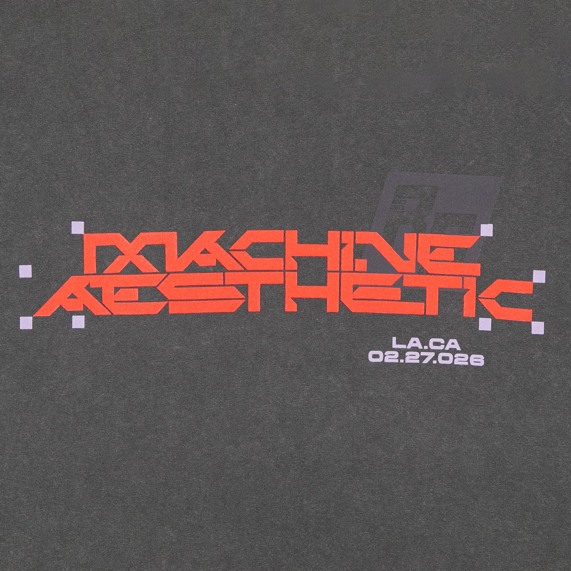 Machine Aesthetic Tee, Black