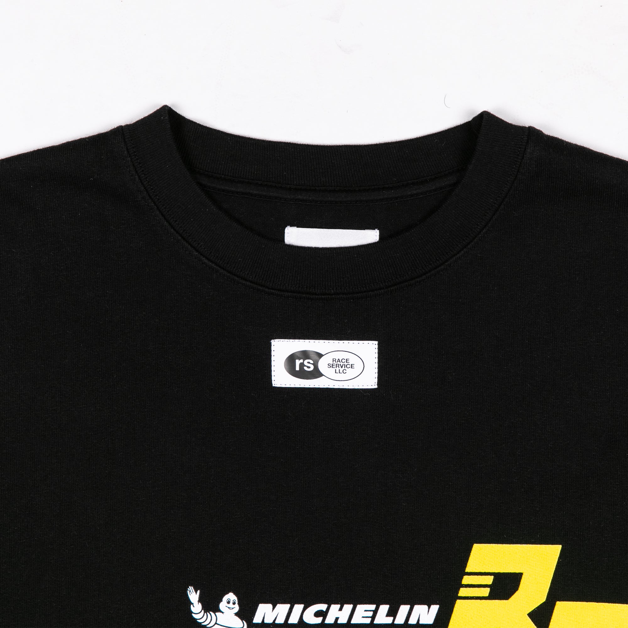 Race Service x Michelin 'Service de Course' Long Sleeve Tee, Black