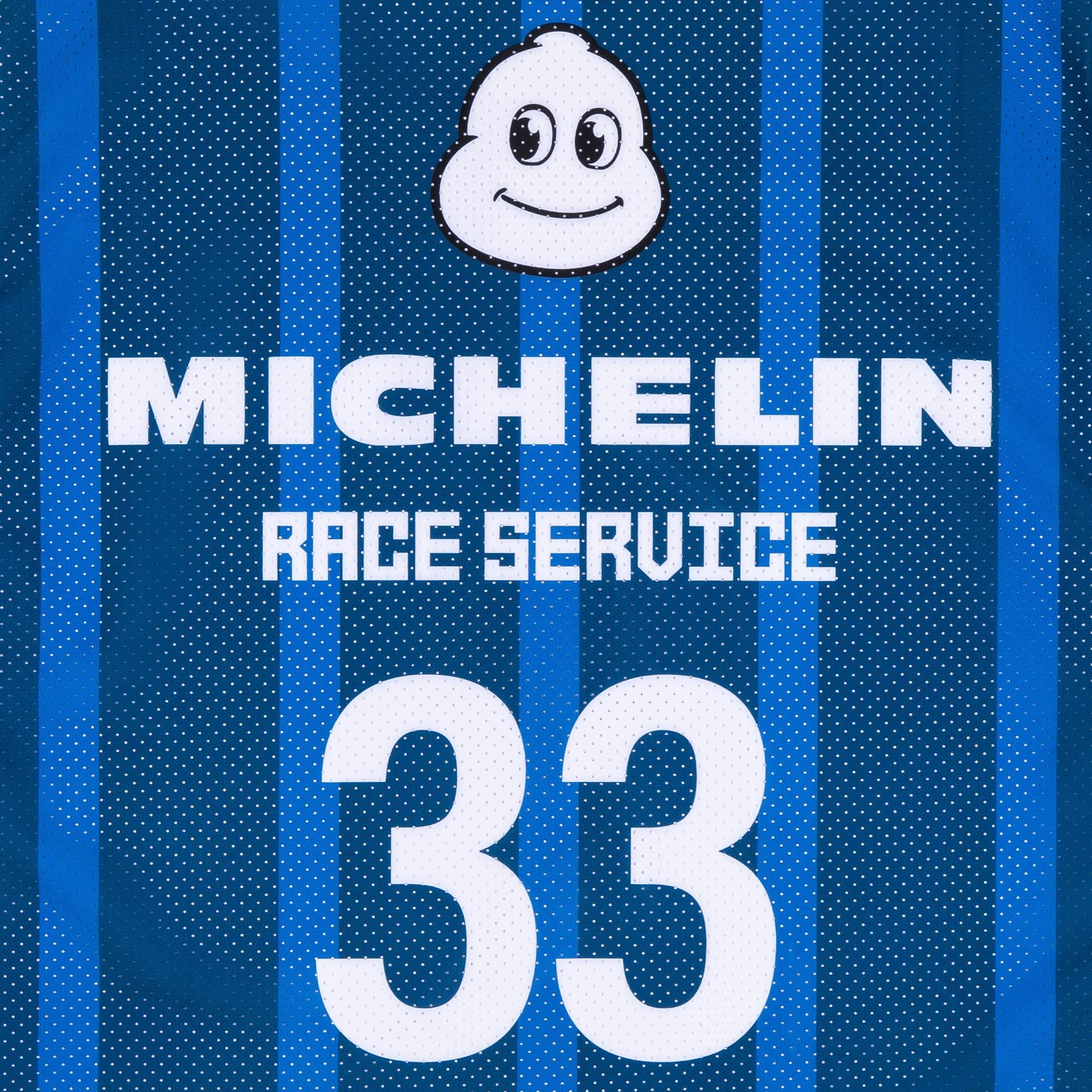 Race Service x Michelin 'Service de Course' Double Mesh Jersey, Royal Blue