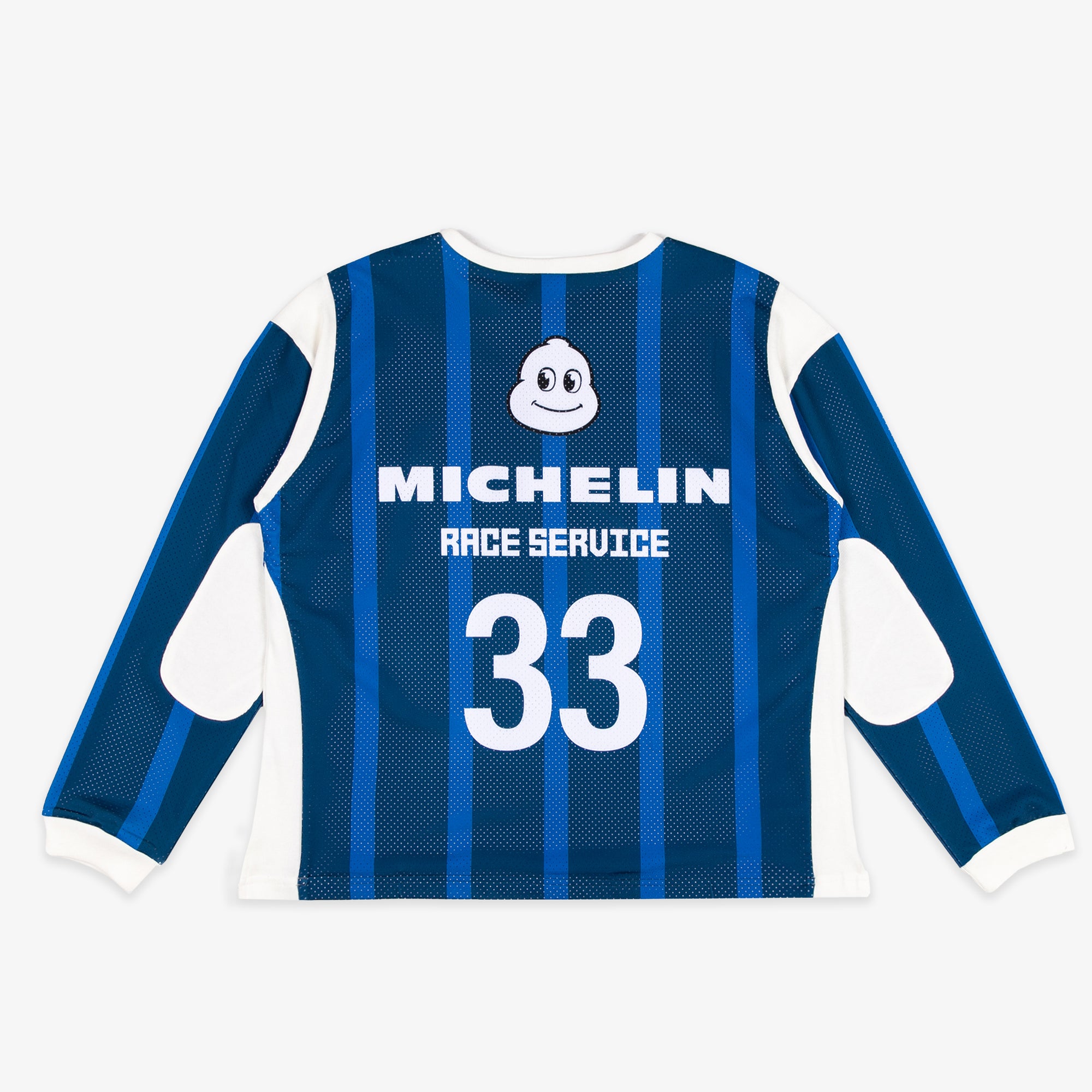 Race Service x Michelin 'Service de Course' Double Mesh Jersey, Royal Blue