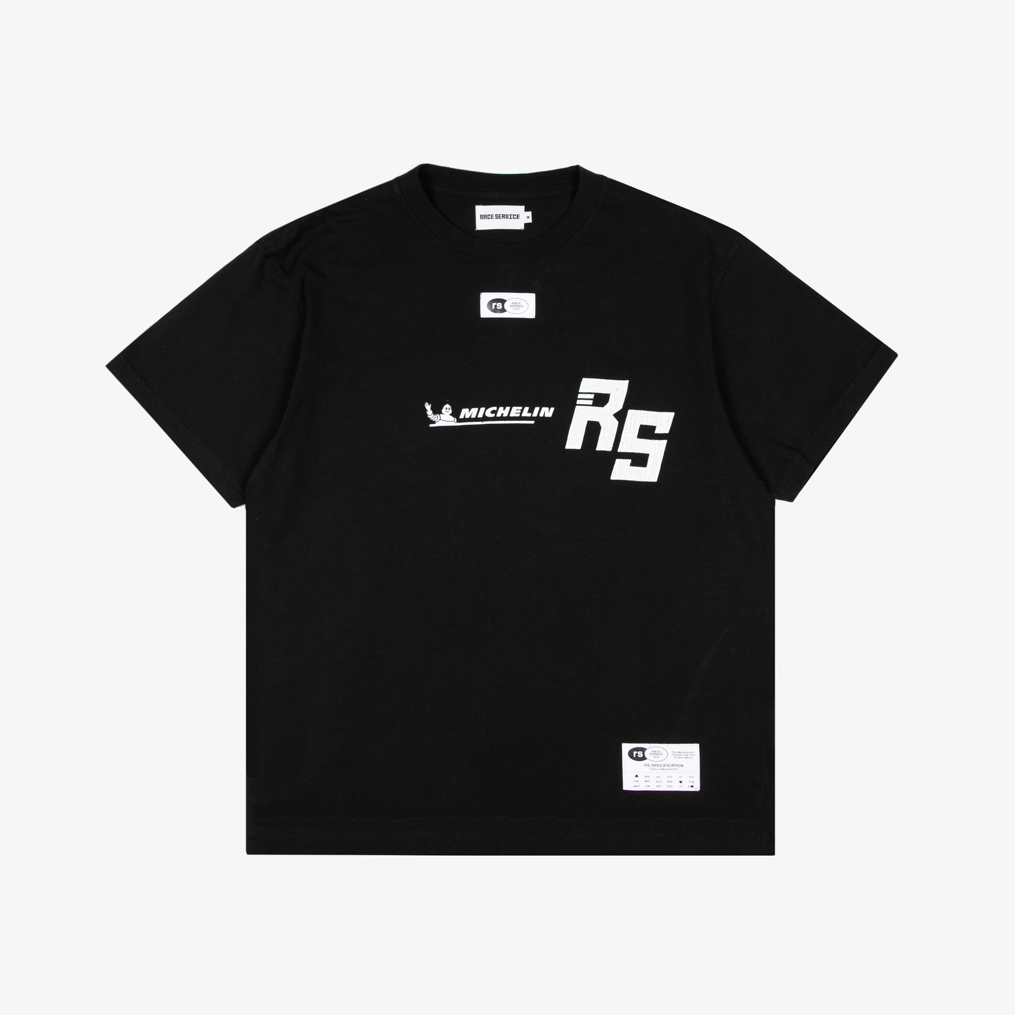 Race Service x Michelin 'Race 33' Tee, Black