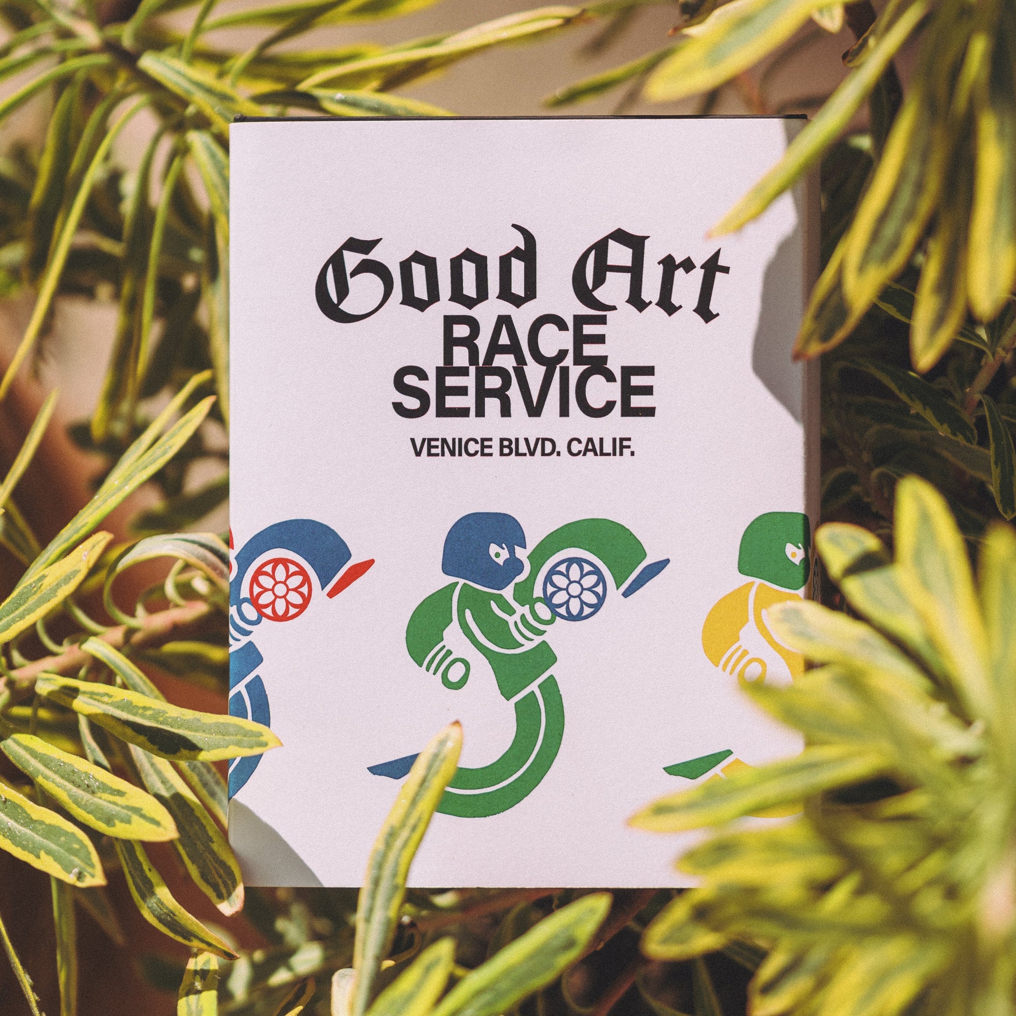 Race Service x Good Art Helmet | Linear Distortion