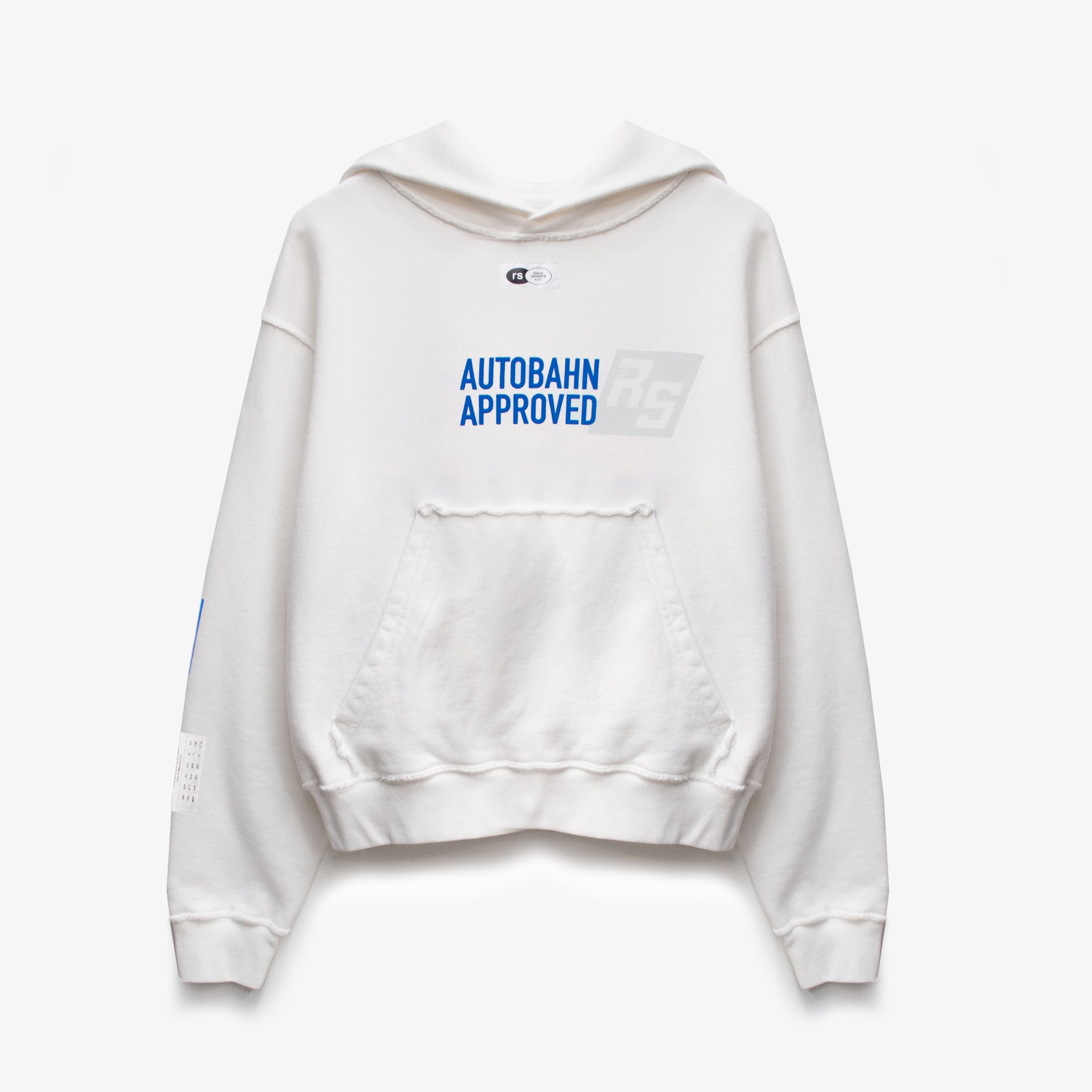 RS x AMG 'Autobahn Approved' Hoodie, White